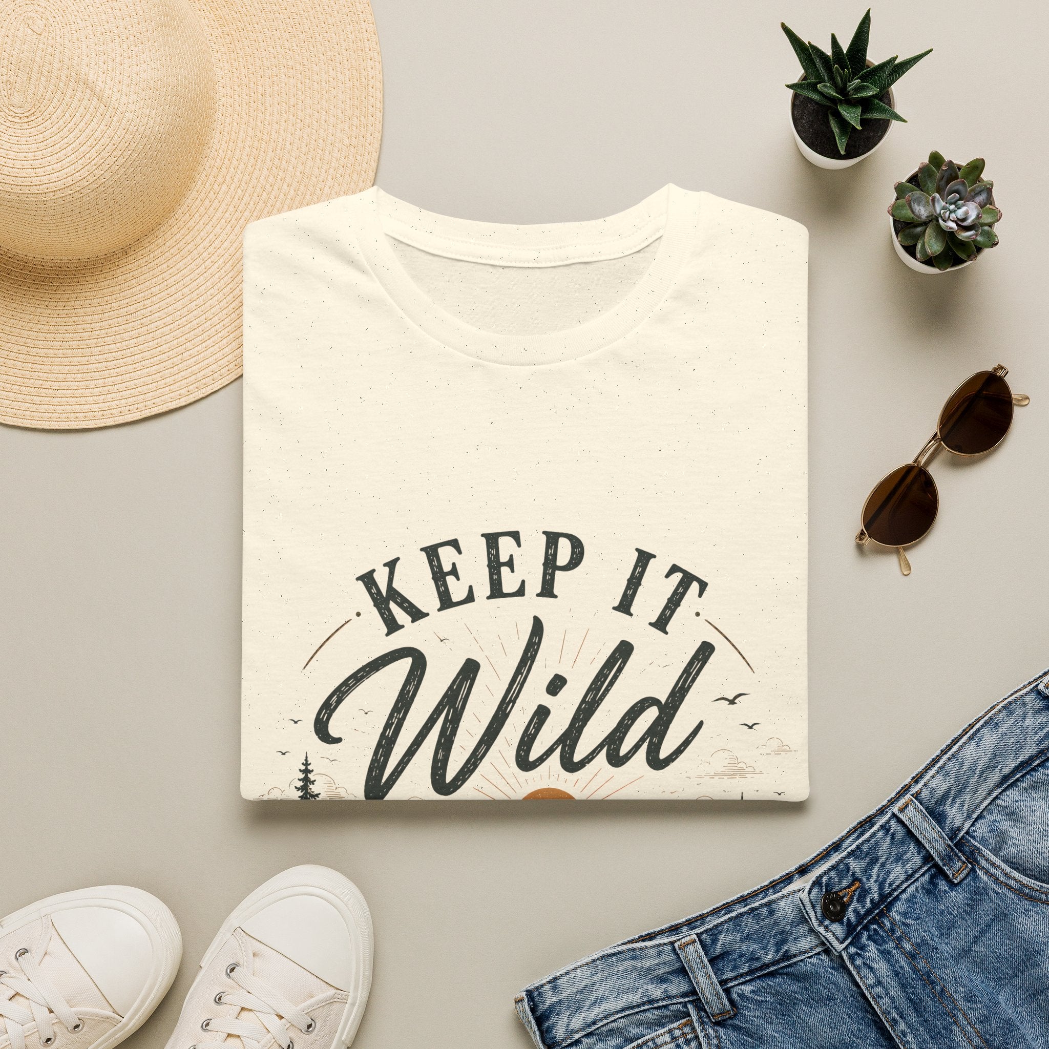 Unisex T-Shirt - Keep It Wild