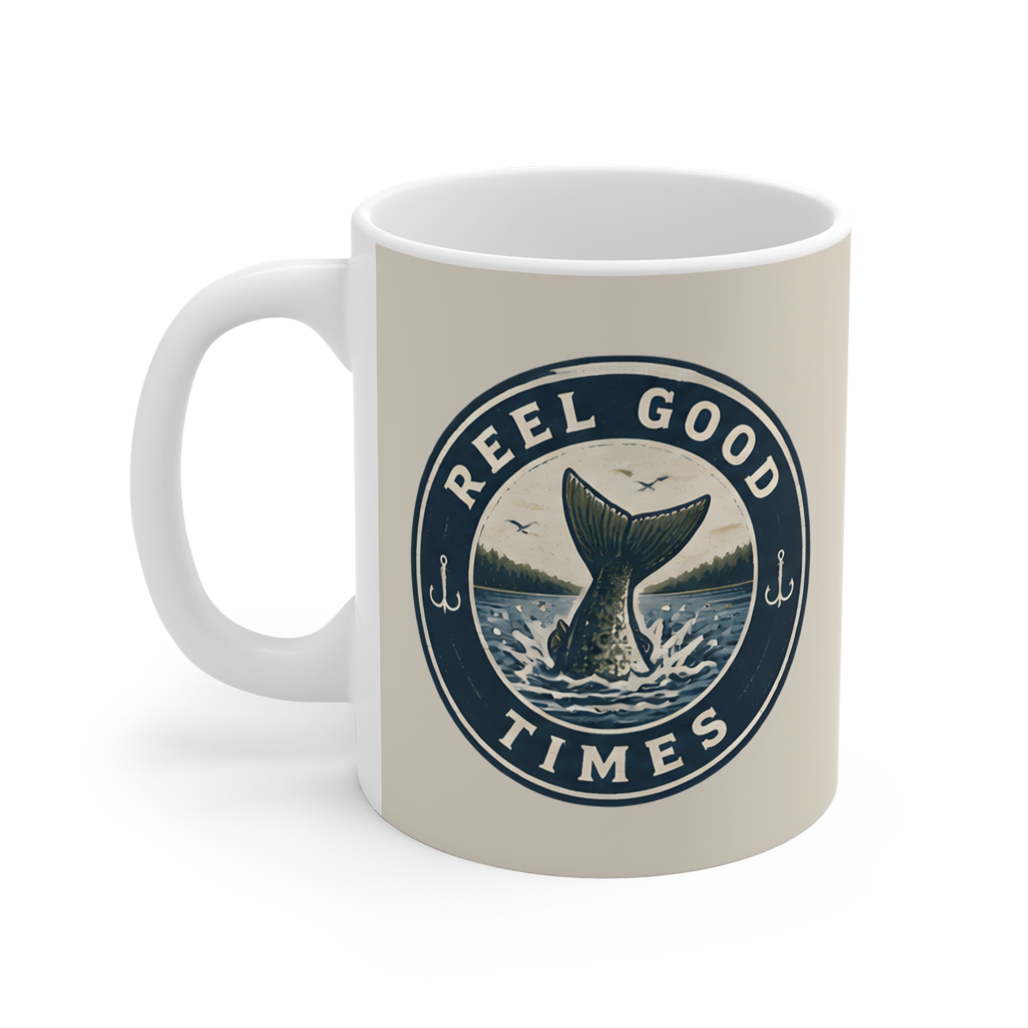 Ceramic Mug – Reel Good Times | Fishing Lover Mug