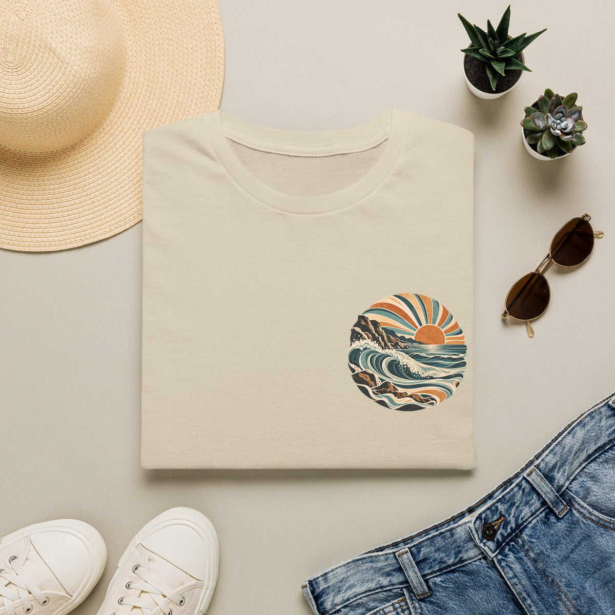 Unisex T-Shirt - Waves