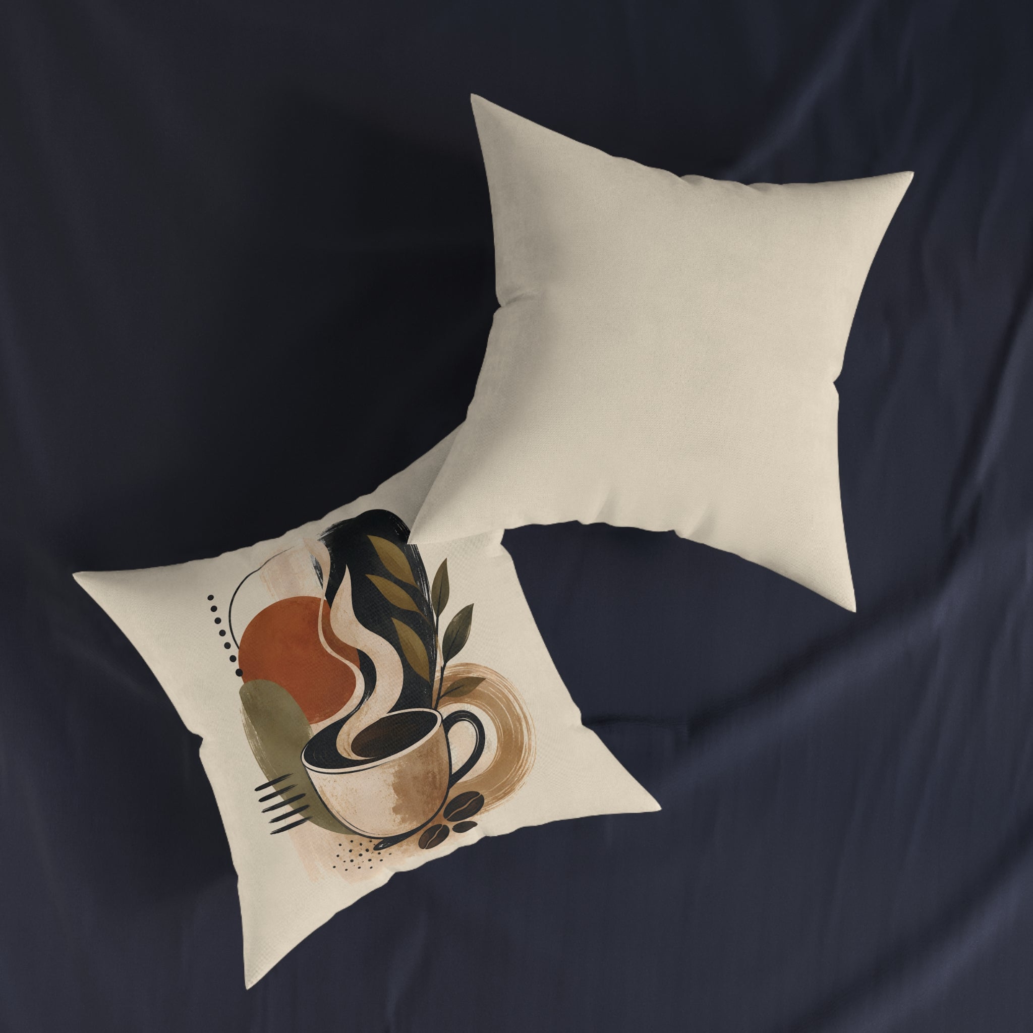Square Cushion – Coffee | Coffee Lover Cushion