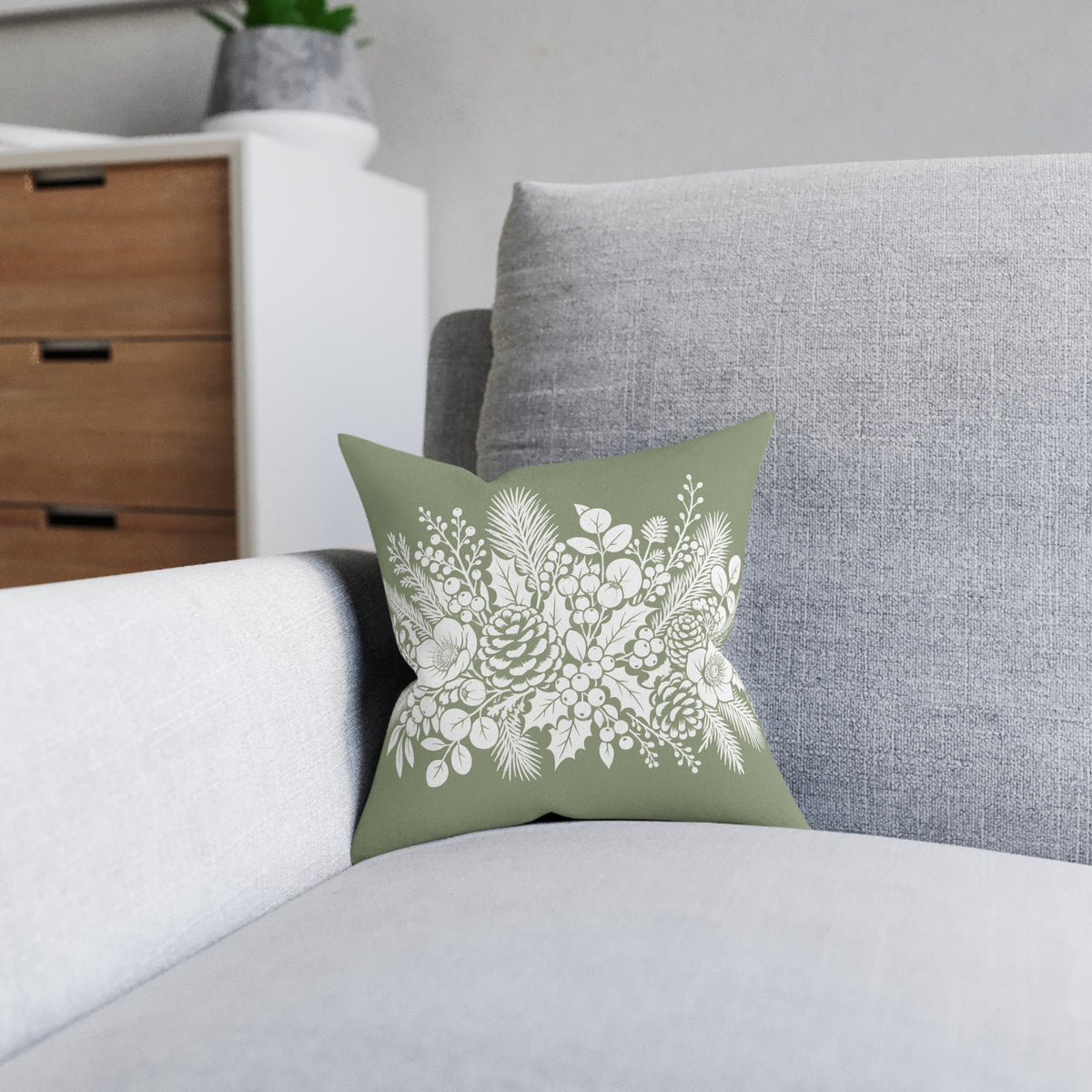 Square Cushion - Winter