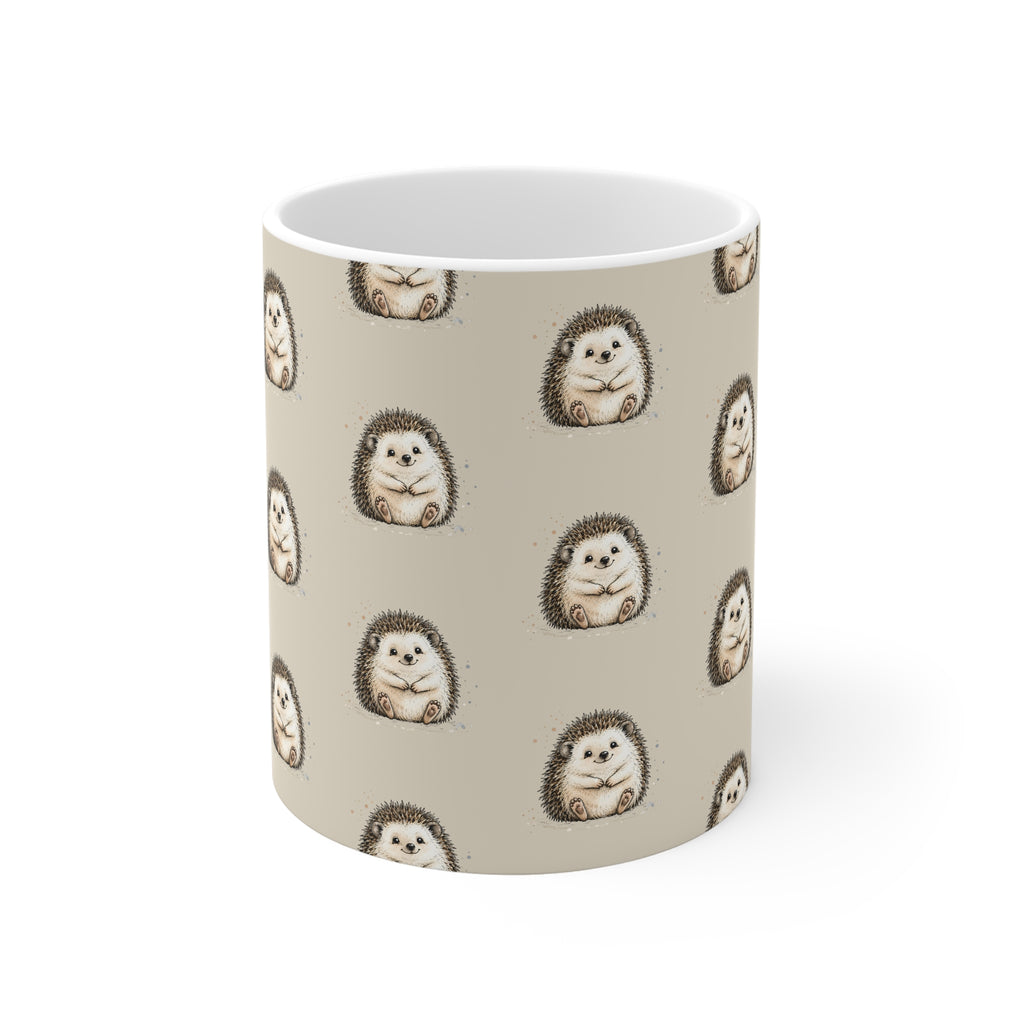 Ceramic Mug – Hedgehog | Cute Woodland Animal Mug | Hedgehog Lover Gift