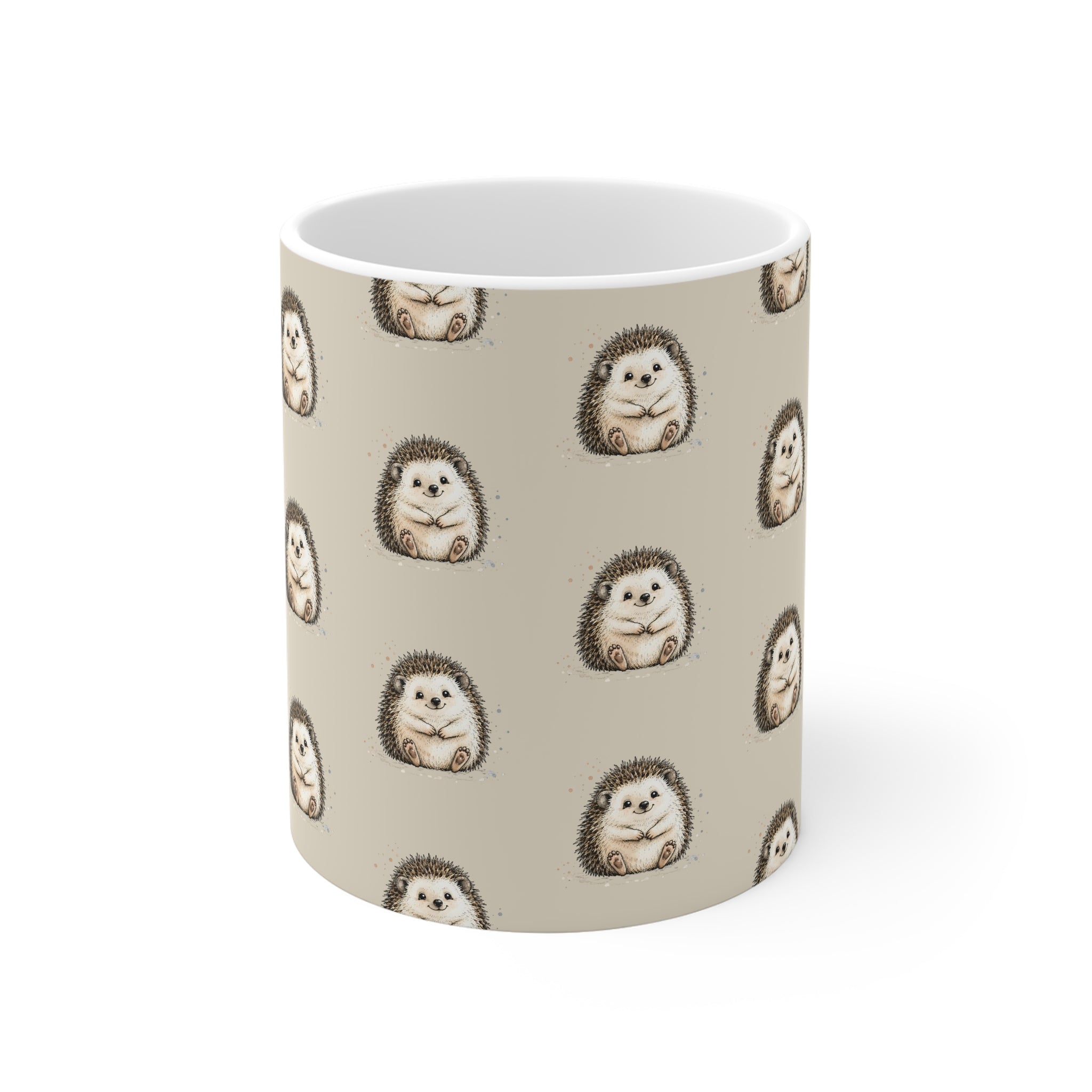 Ceramic Mug – Hedgehog | Cute Woodland Animal Mug | Hedgehog Lover Gift