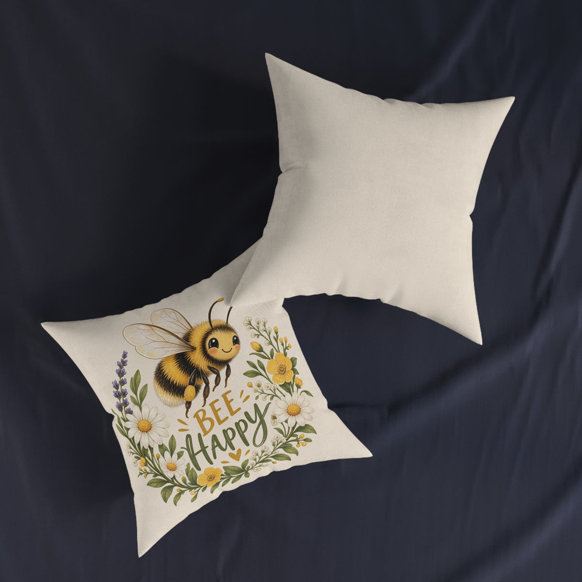 Square Cushion - Bee Happy