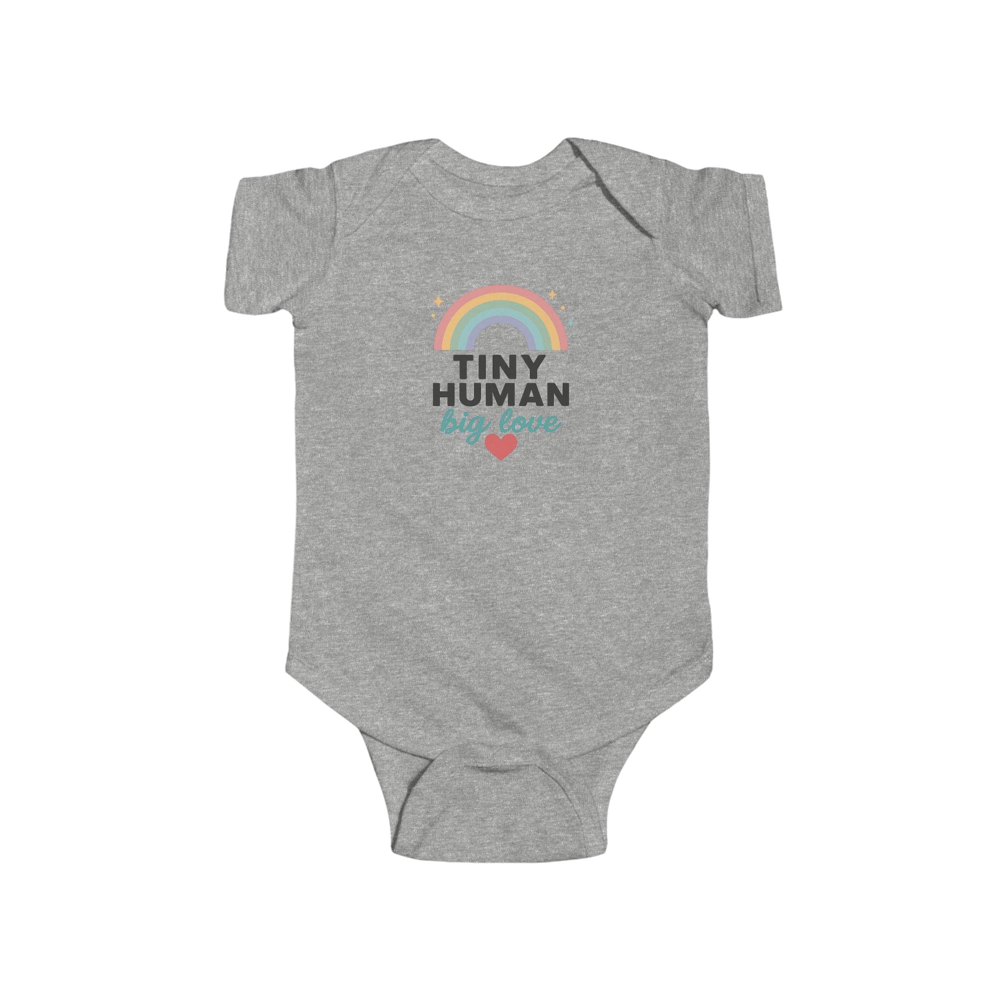 Babygrow - Tiny Human Big Love Baby Onesie