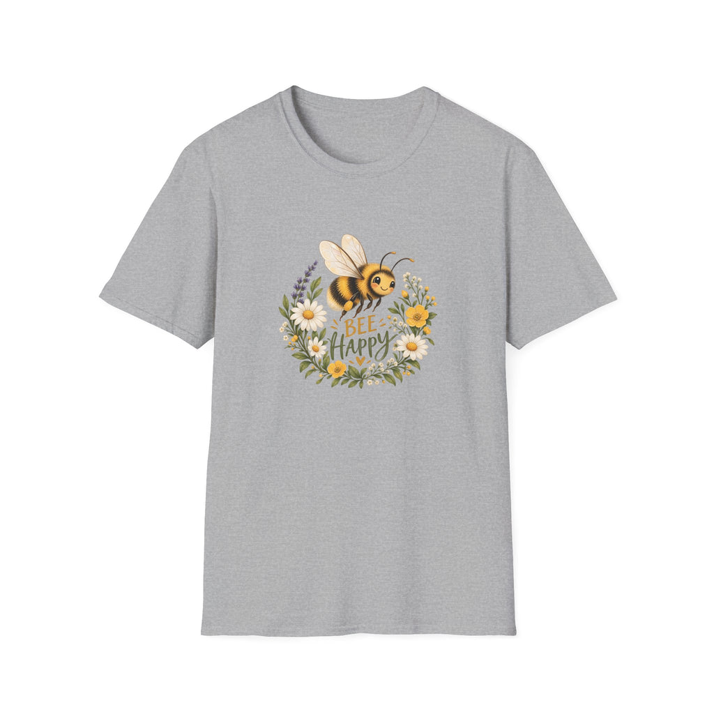 Unisex T-Shirt – Bee Happy | Crest