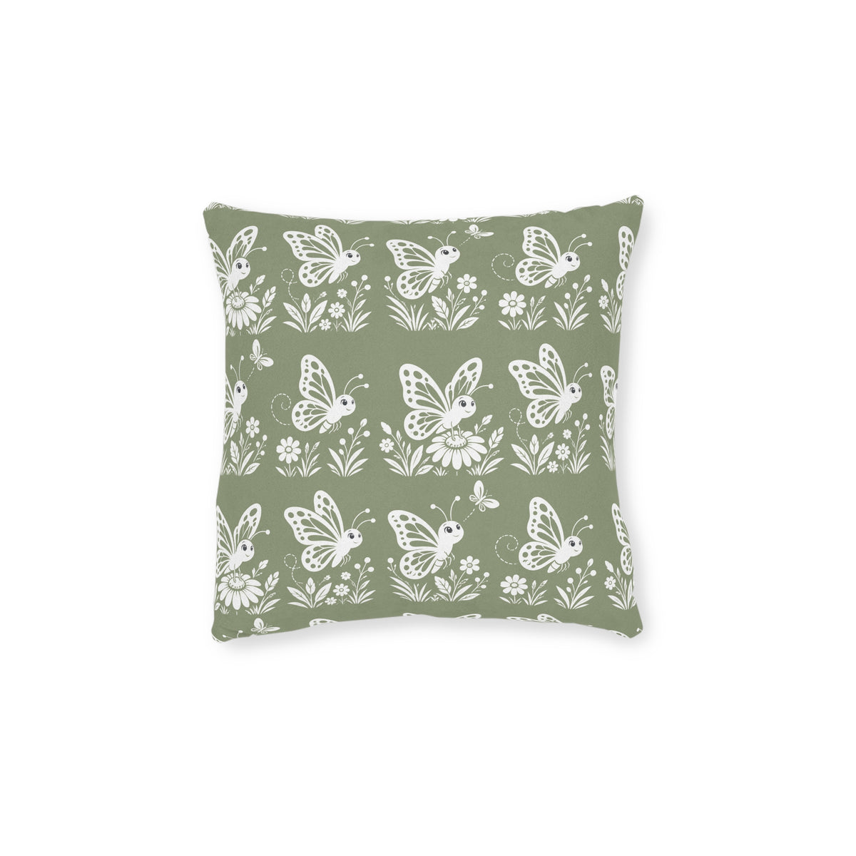 Square Cushion - Butterfly Fun