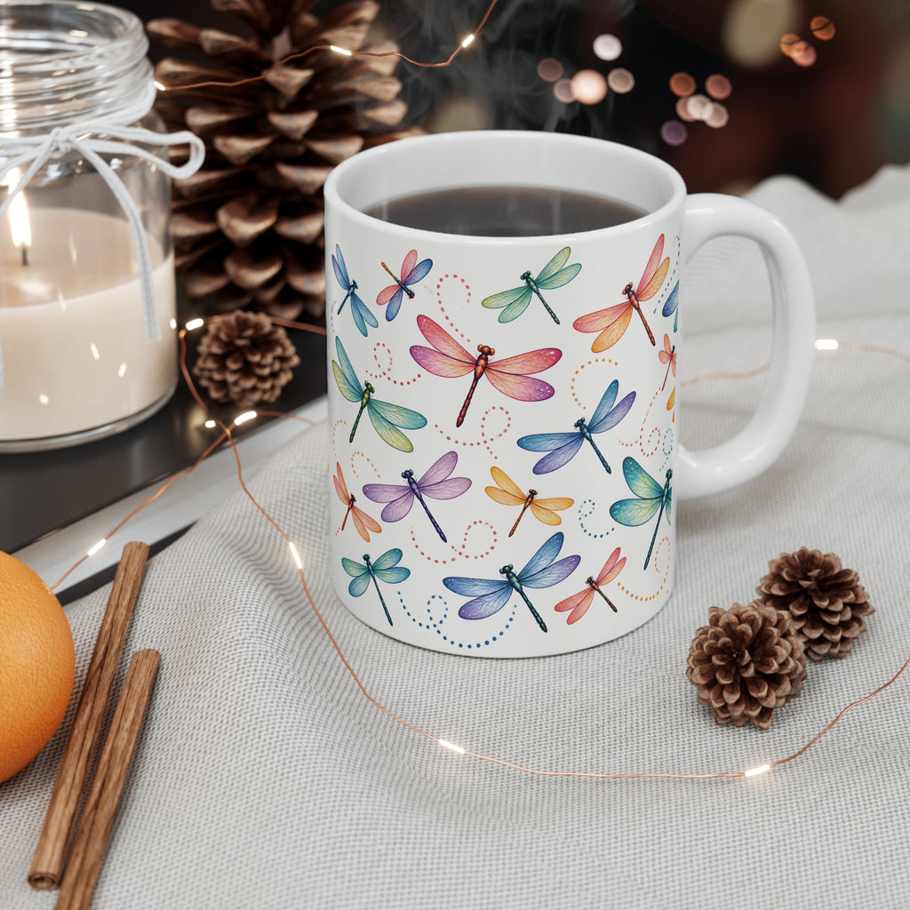 Ceramic Mug - Dragonflies