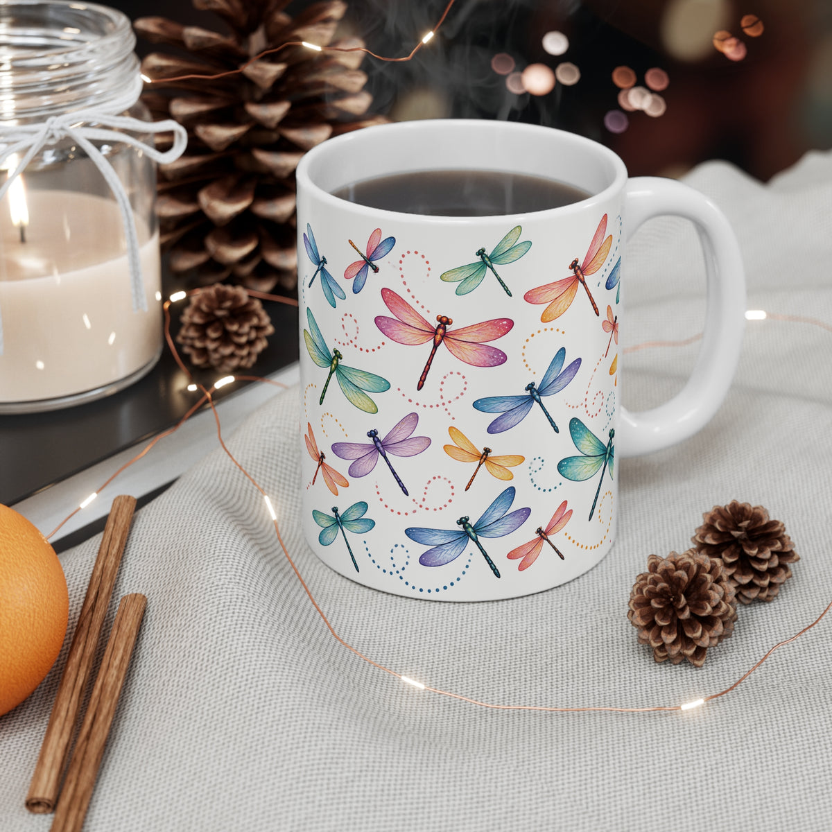 Ceramic Mug - Dragonflies
