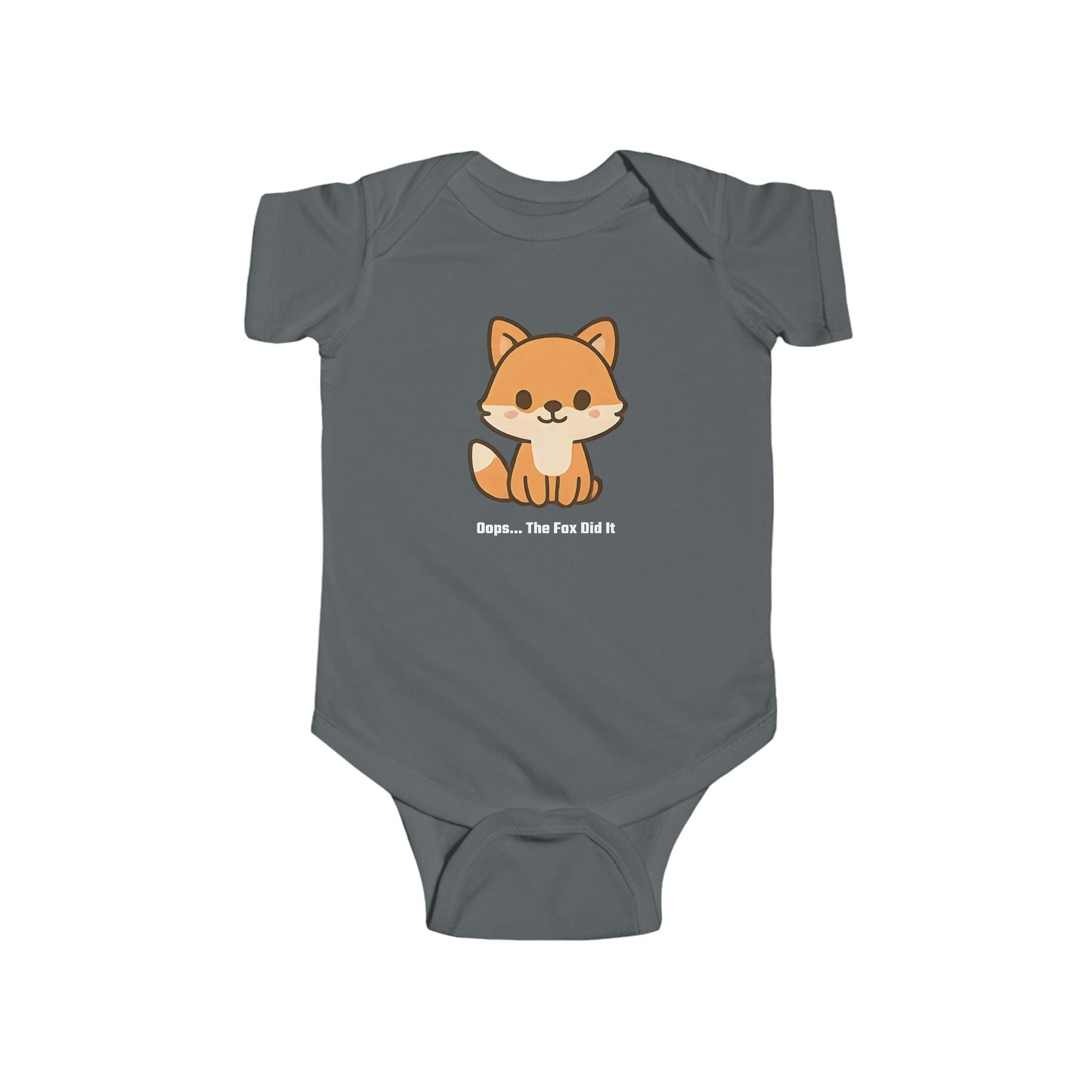 Babygrow - Oops… The Fox Did It Chibi Design Onesie