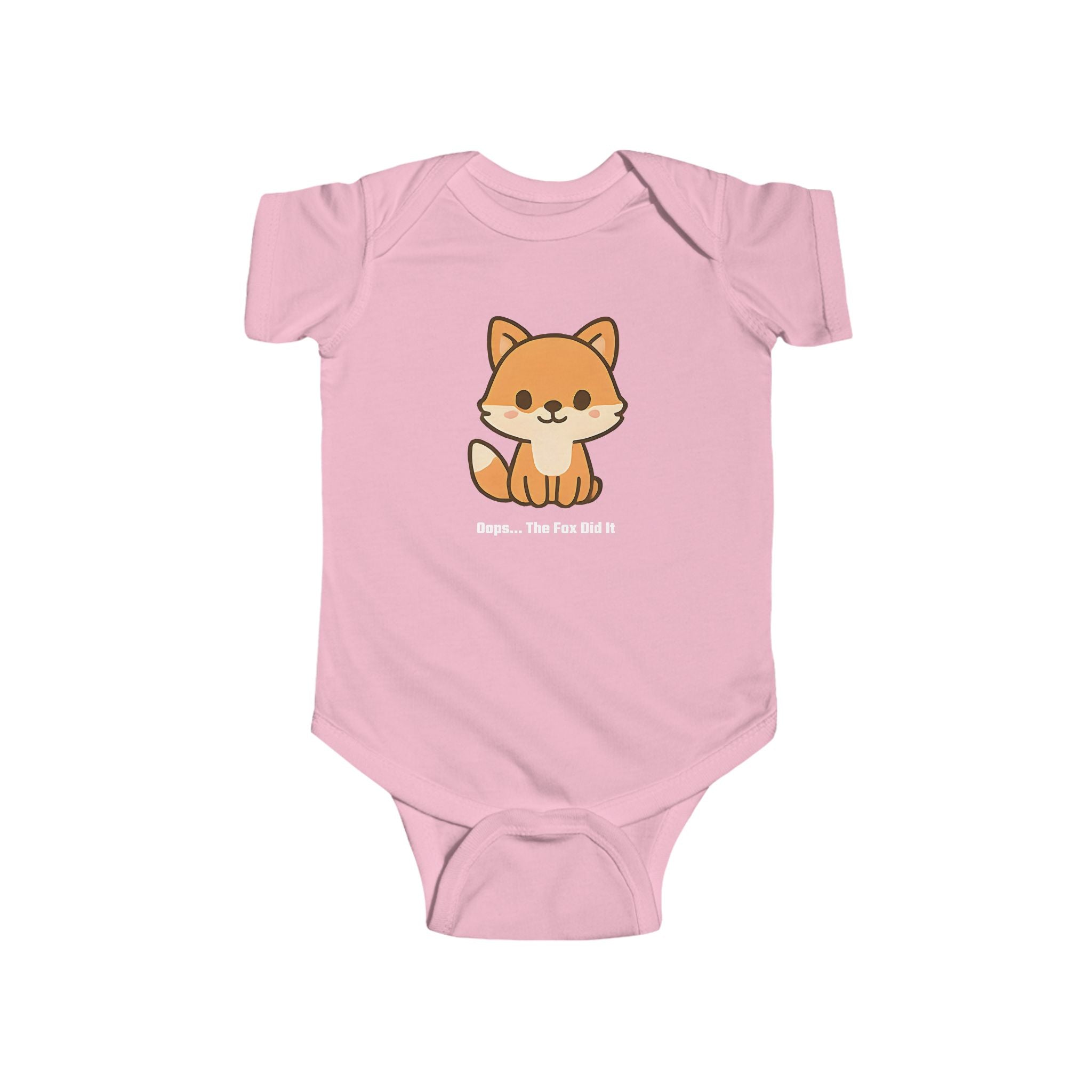 Babygrow - Oops… The Fox Did It Chibi Design Onesie