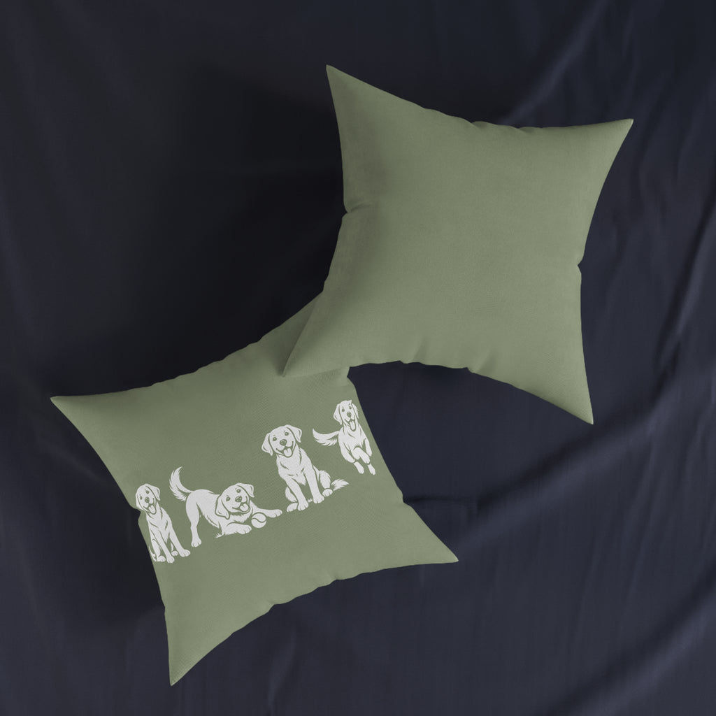 Square Cushion - Labrador Fun