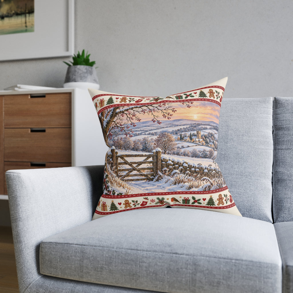Square Cushion - Winter
