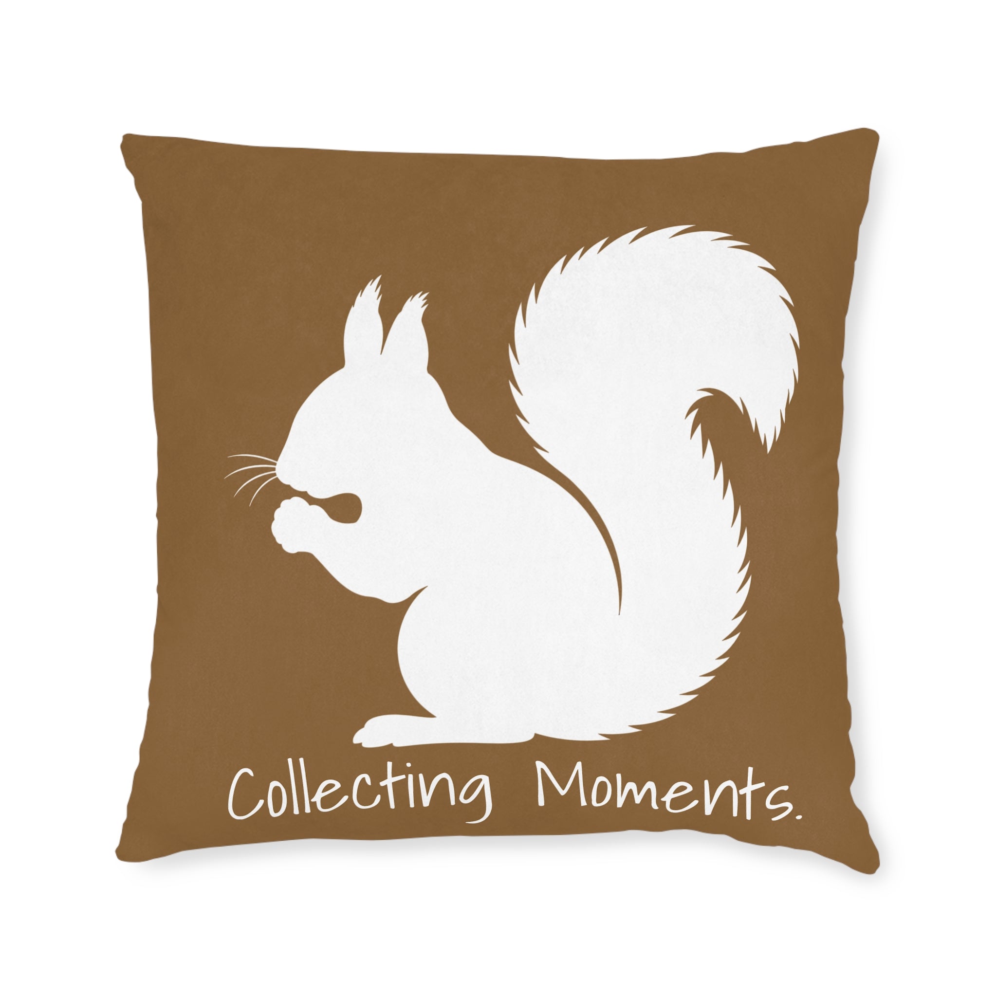 Square Cushion – Collecting Moments | Woodland Nature Cushion