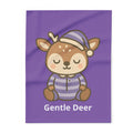 Fleece Blanket - Gentle Deer - The Woodland Dreamers