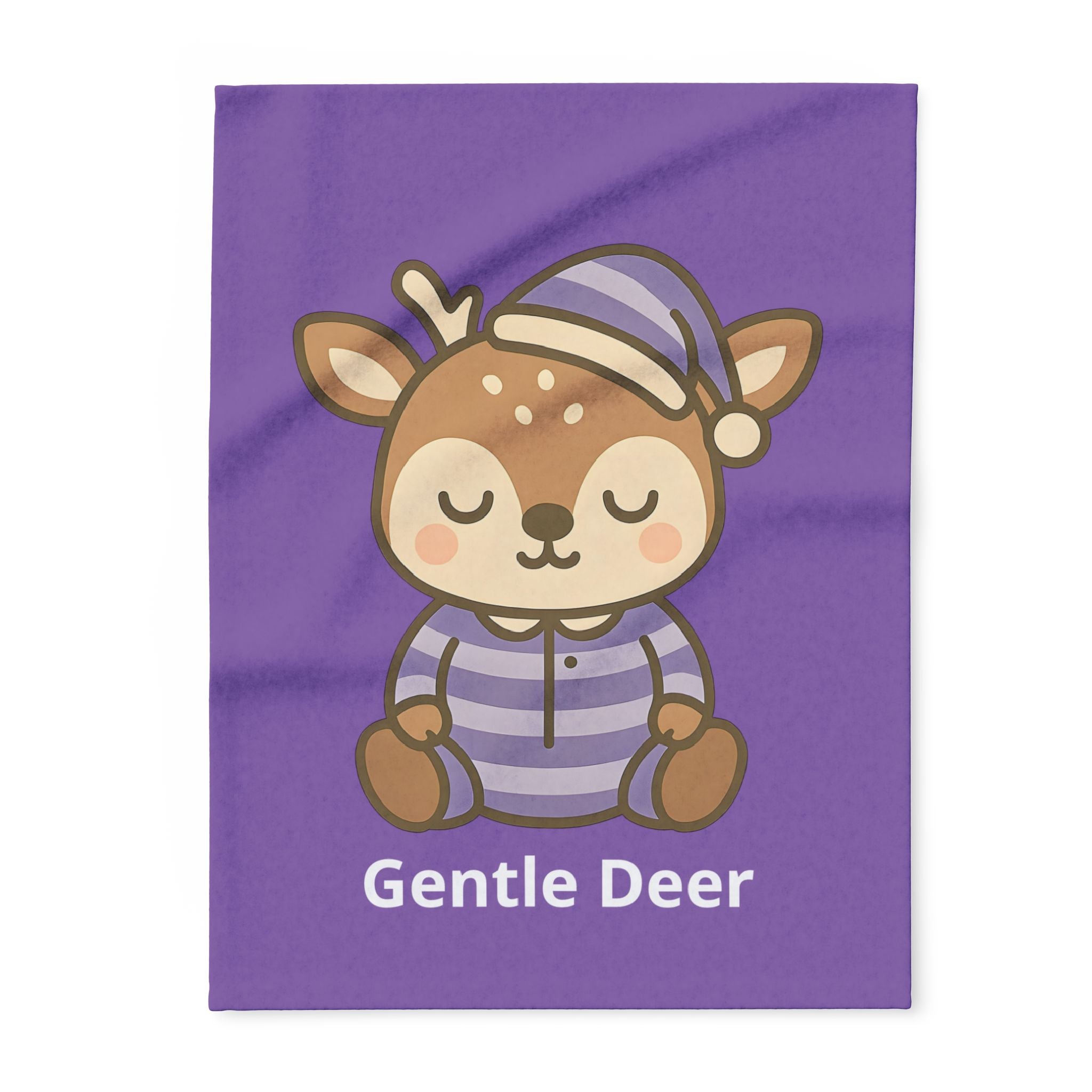 Fleece Blanket - Gentle Deer - The Woodland Dreamers