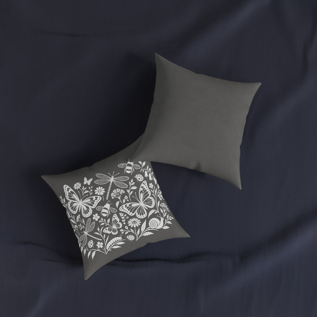 Square Cushion - Insects