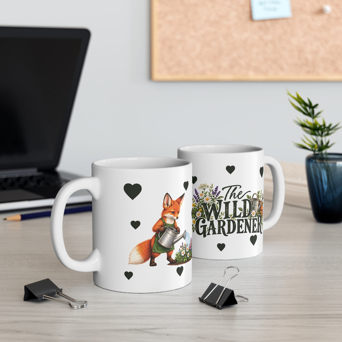 Ceramic Mug – Fox | The Wild Gardener