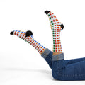 Cozy Comfort Women's Socks - Vibrant Circle - Fun Design