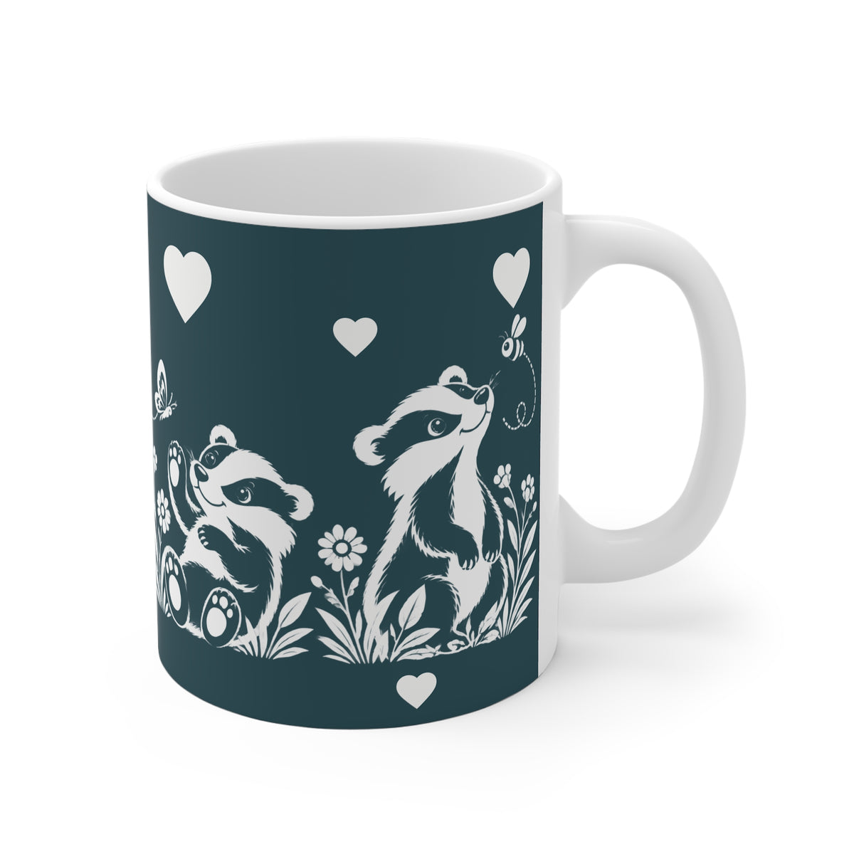 Ceramic Mug - Badger Fun