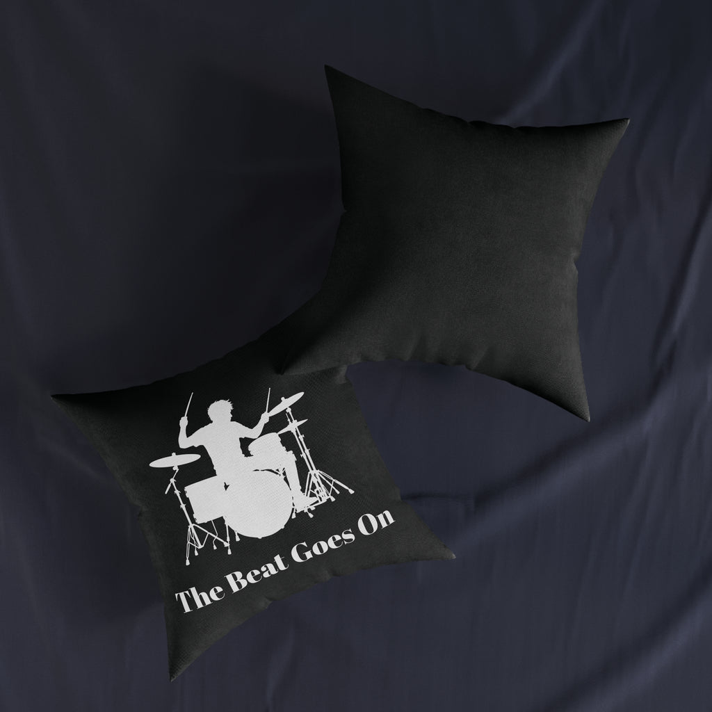 Square Cushion – The Beat Goes On | Music Lover Cushion