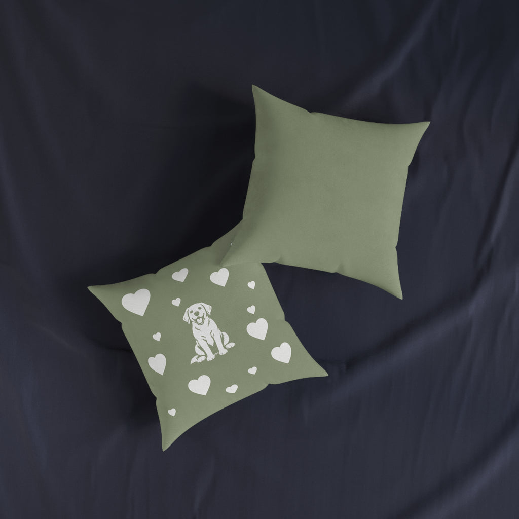 Square Cushion - Labrador Fun