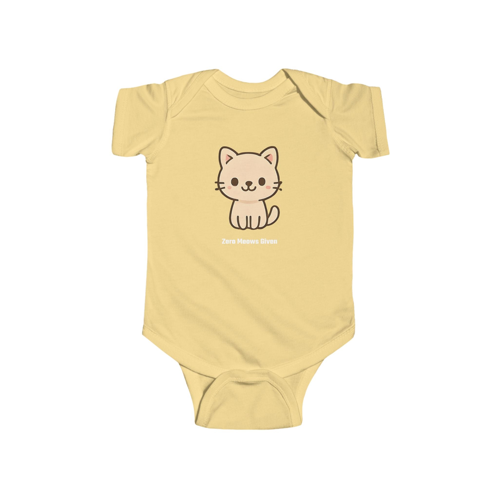 Babygrow - Zero Meows Given Chibi Design Onesie