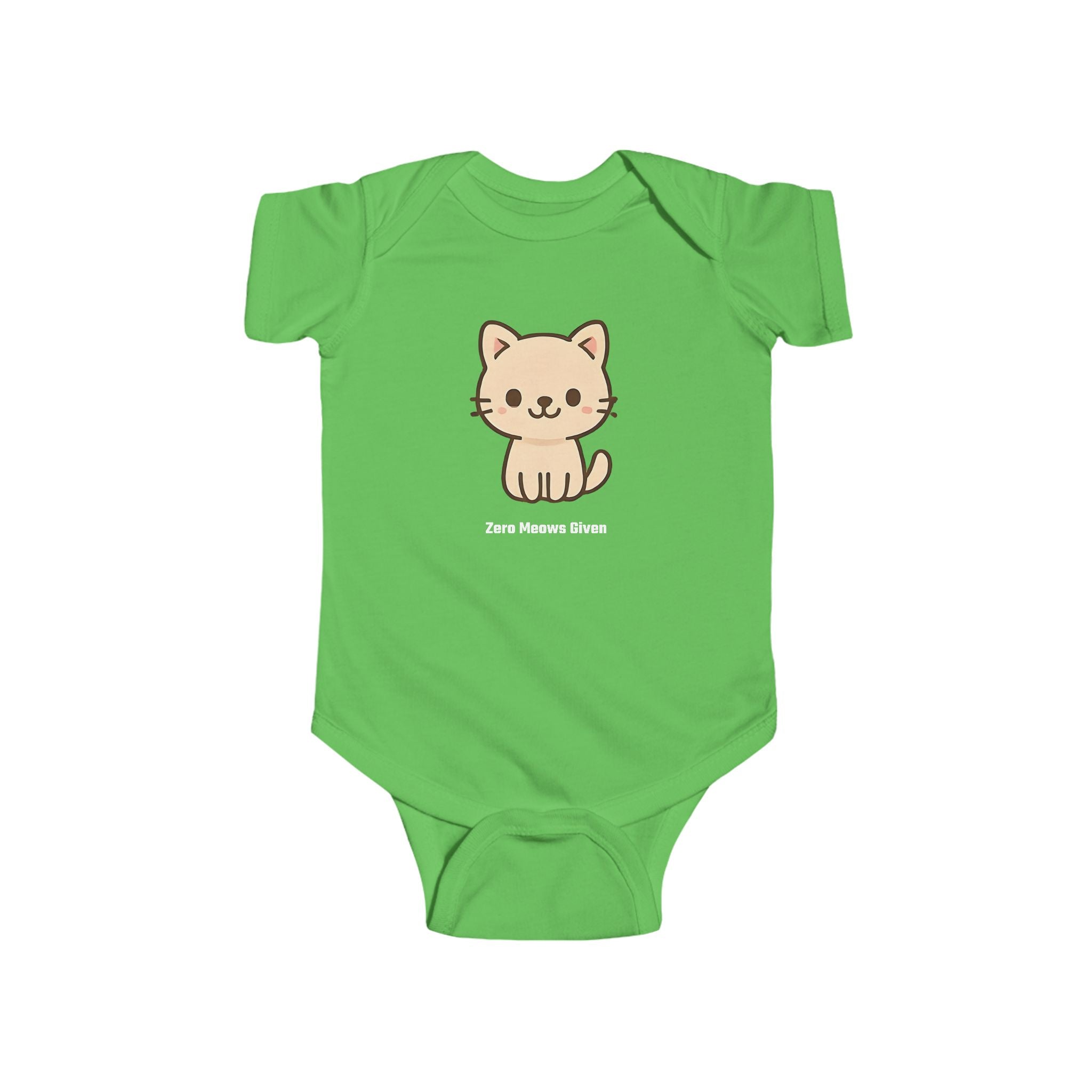 Babygrow - Zero Meows Given Chibi Design Onesie