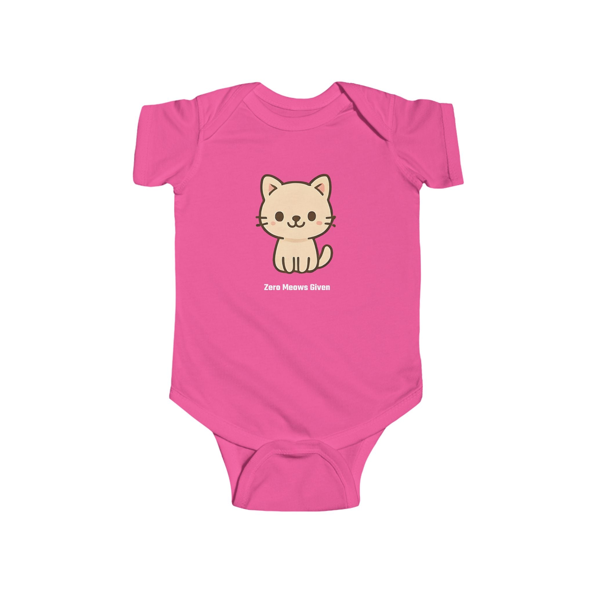 Babygrow - Zero Meows Given Chibi Design Onesie