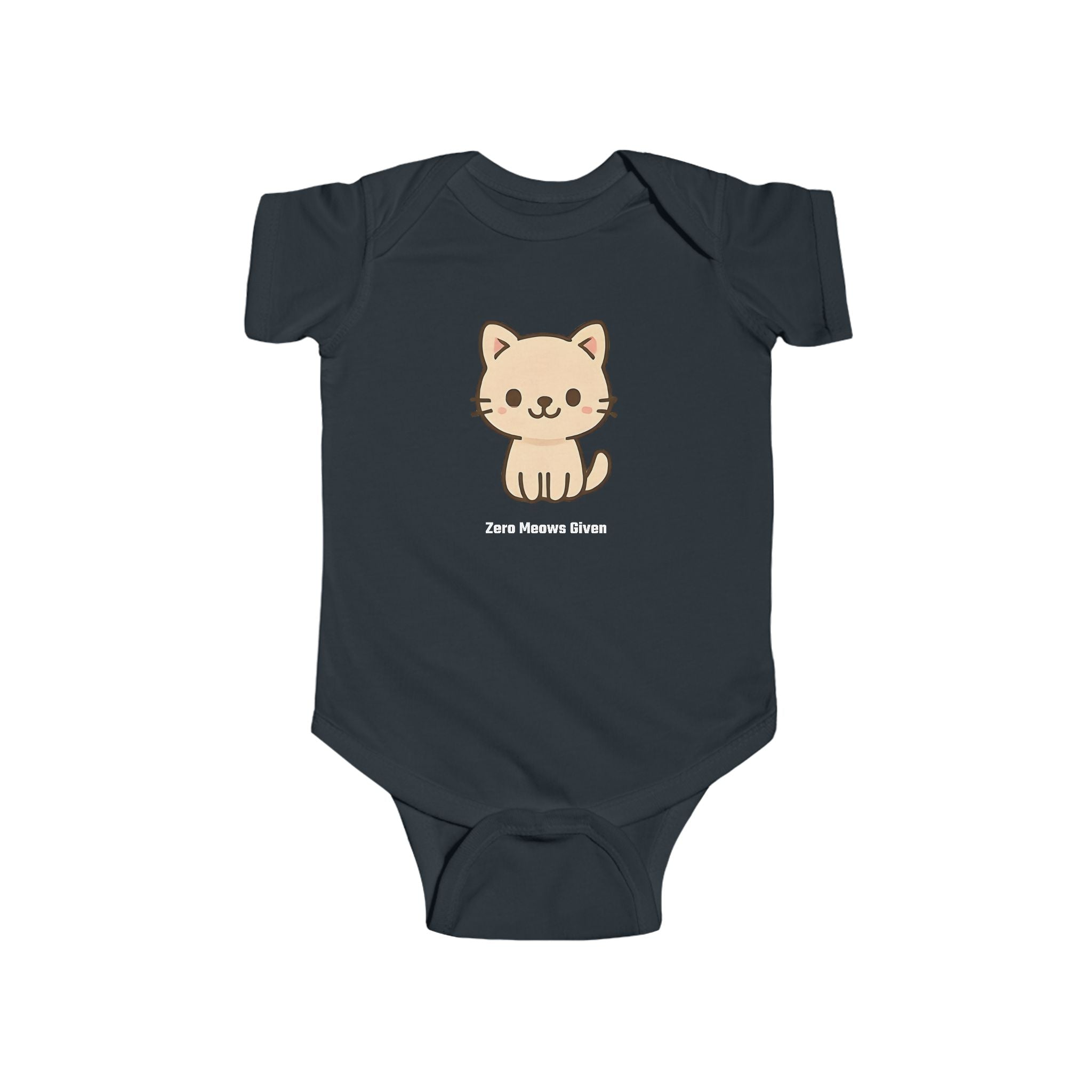 Babygrow - Zero Meows Given Chibi Design Onesie