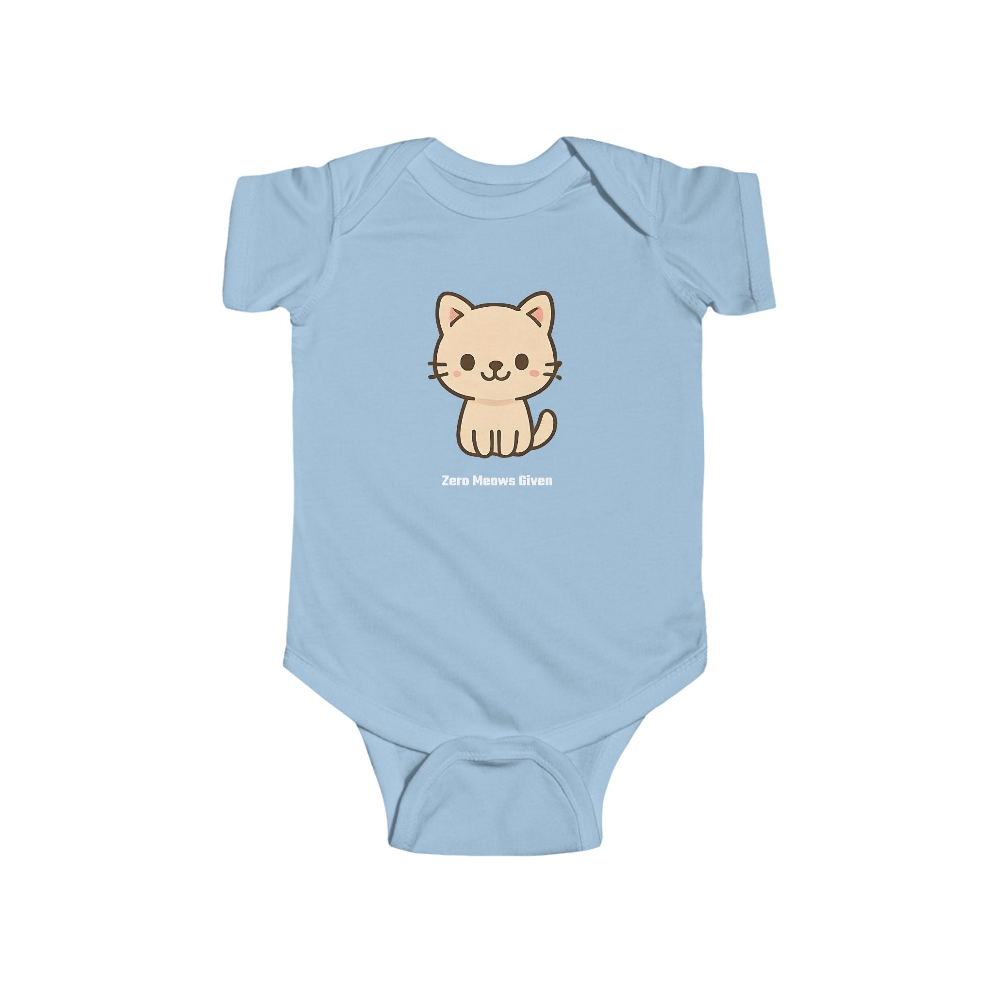 Babygrow - Zero Meows Given Chibi Design Onesie