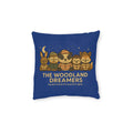 Square Cushion - Woodland Dreamers (Twilight Blue)