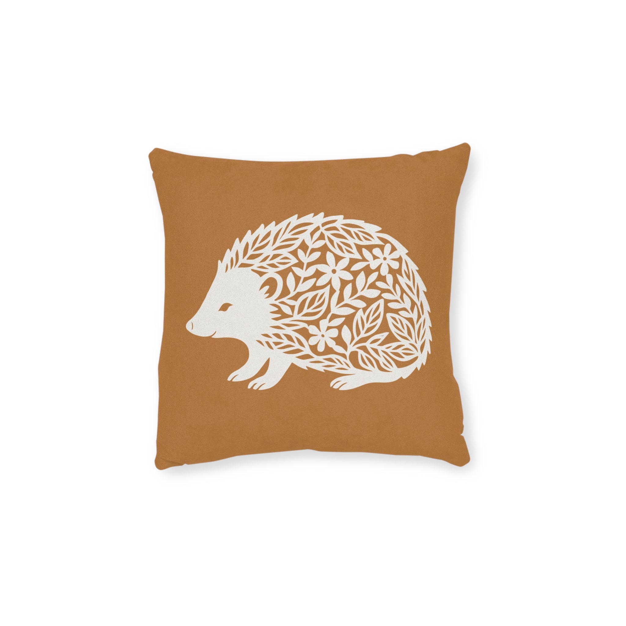 Square Cushion - Hedgehog - Nature Design