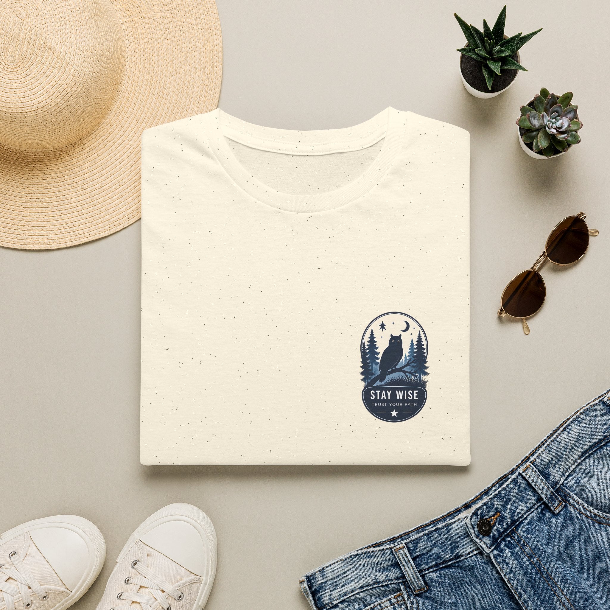 Unisex T-Shirt - Stay Wise - Trust Your Path