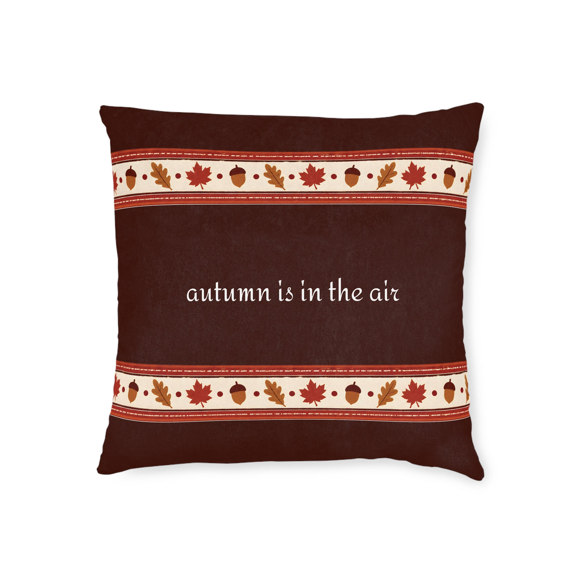 Square Cushion - autumn is in the air