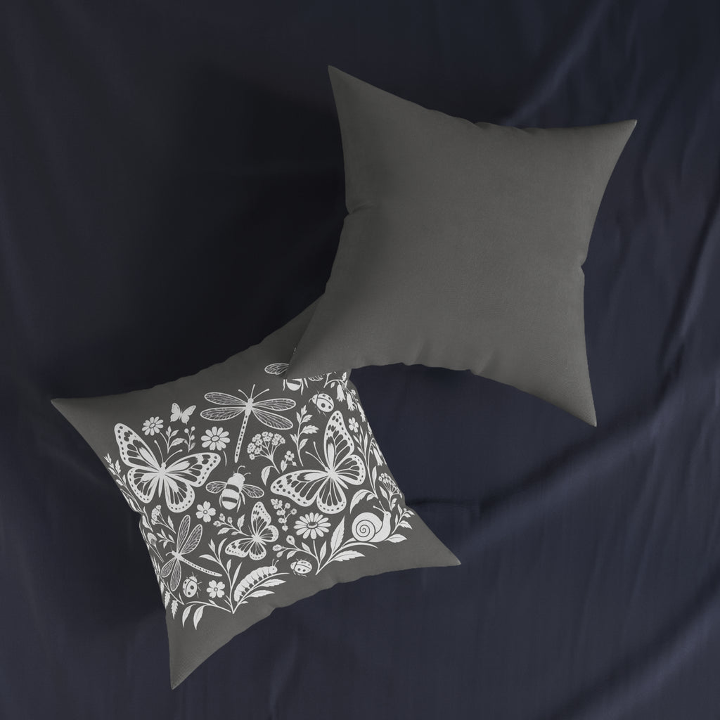 Square Cushion - Insects