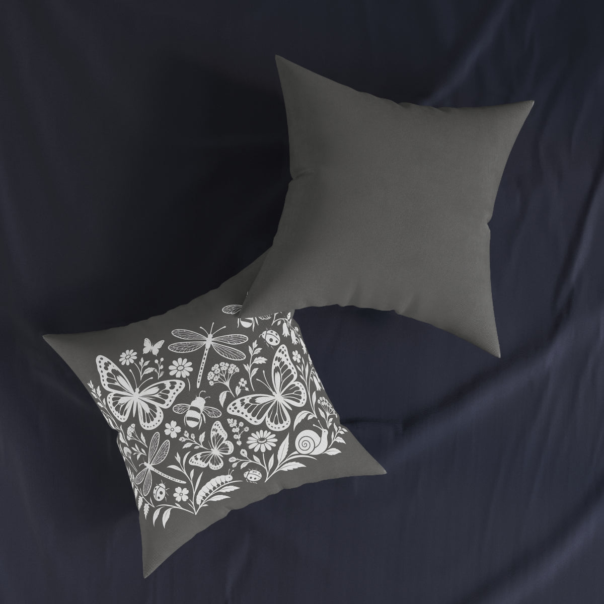 Square Cushion - Insects