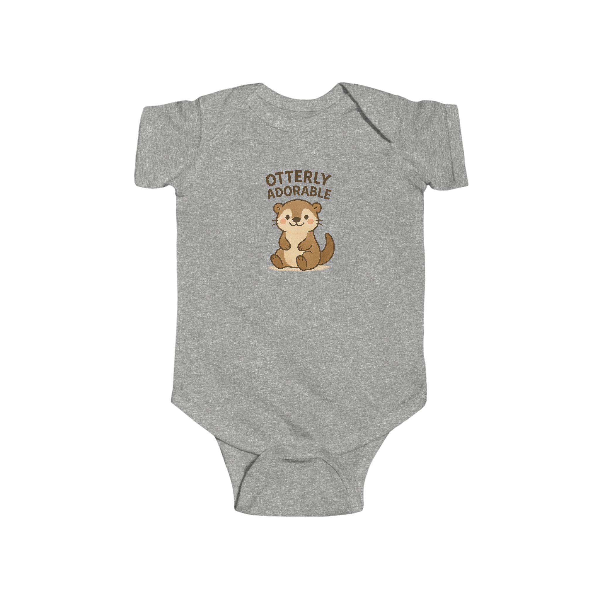 Babygrow - "Otterly Adorable" Cute Tiger Baby Onesie