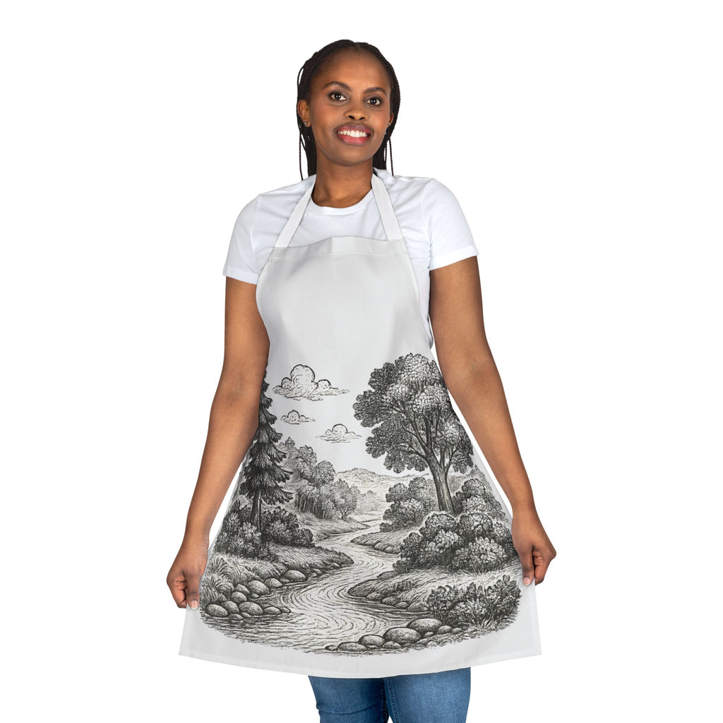 Kitchen Apron - River - Nature Design