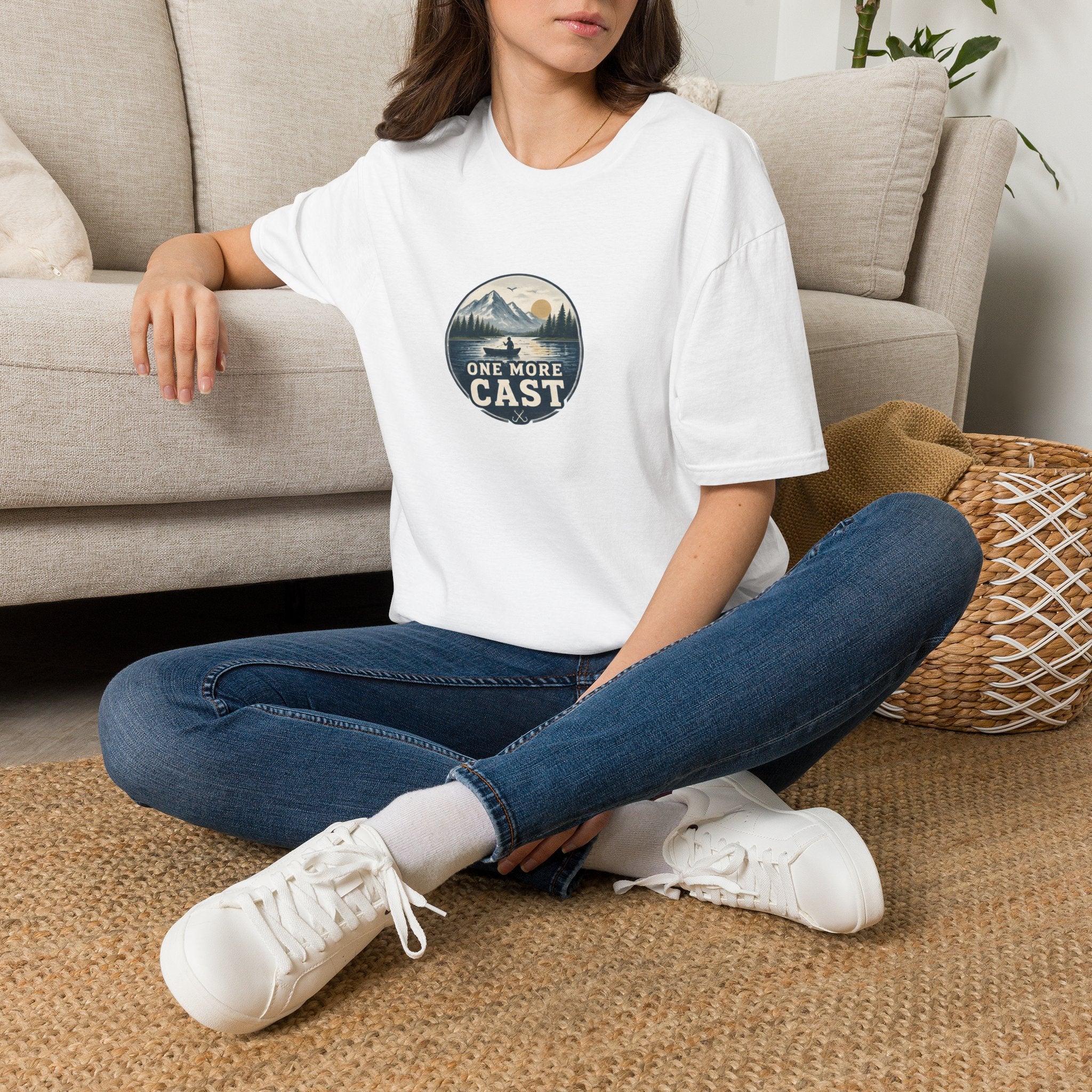 Unisex T-Shirt – One More Cast | Fishing & Angling Tee