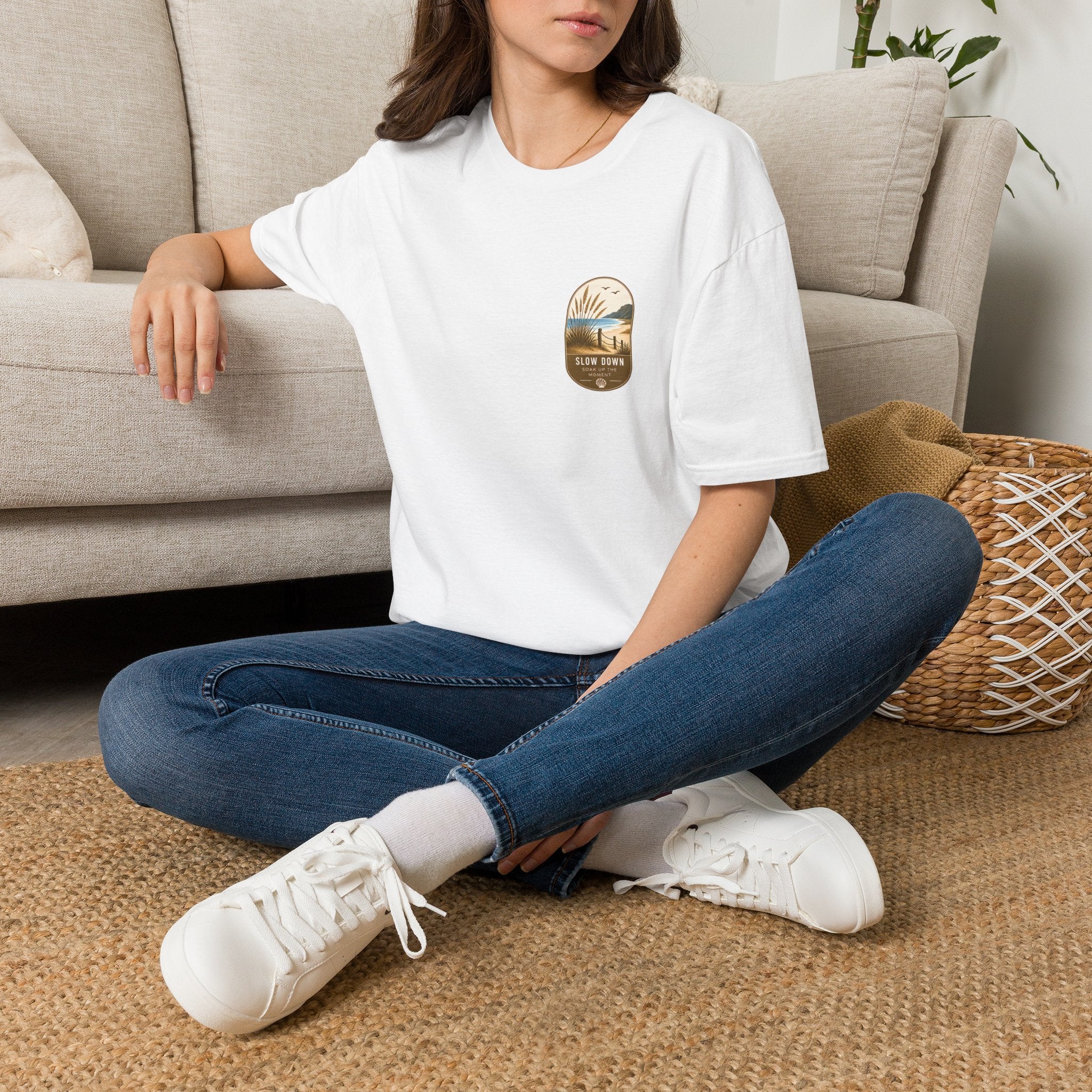 Unisex T-Shirt - Slow Down - Soak Up the Moment