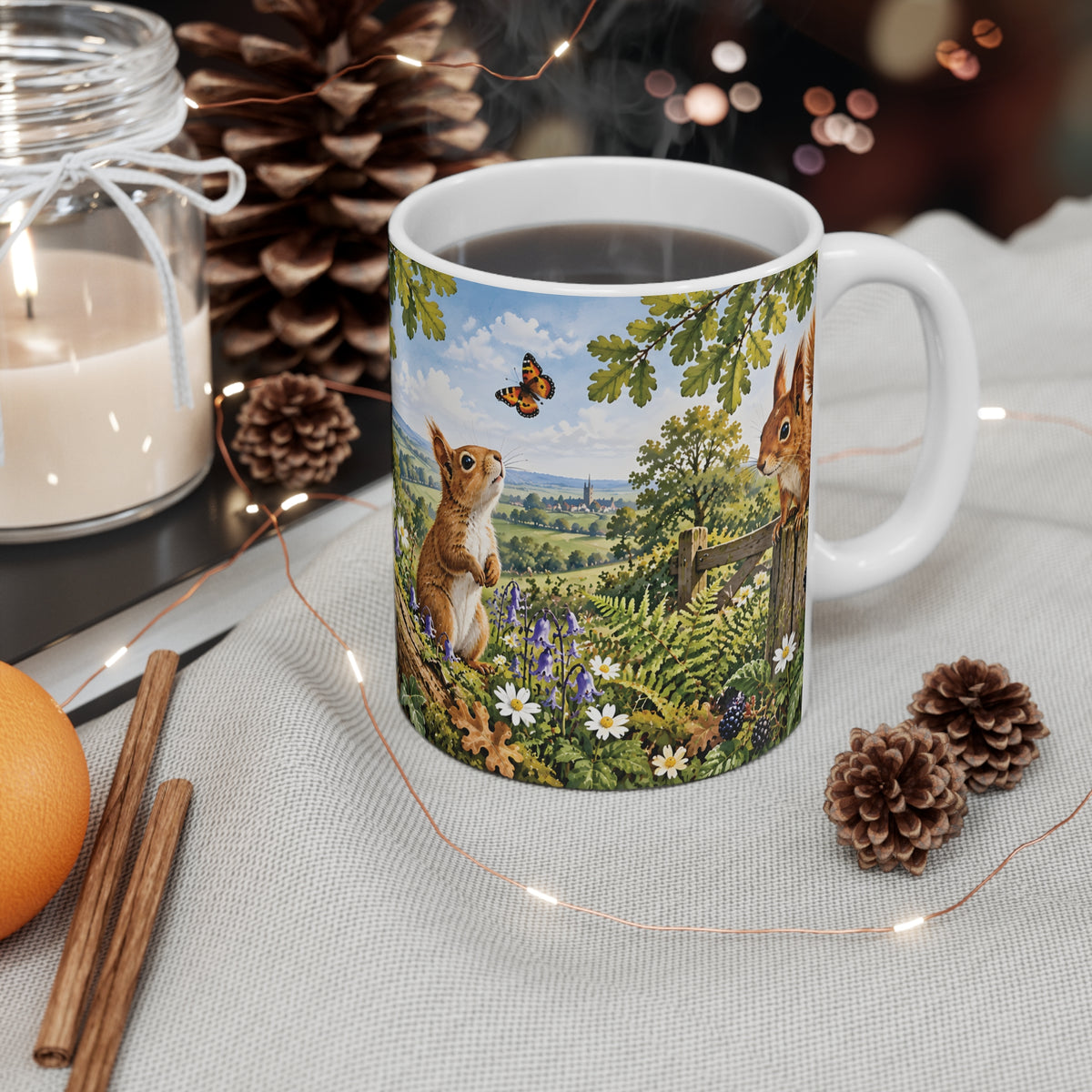 Ceramic Mug - Woodland Squirrel