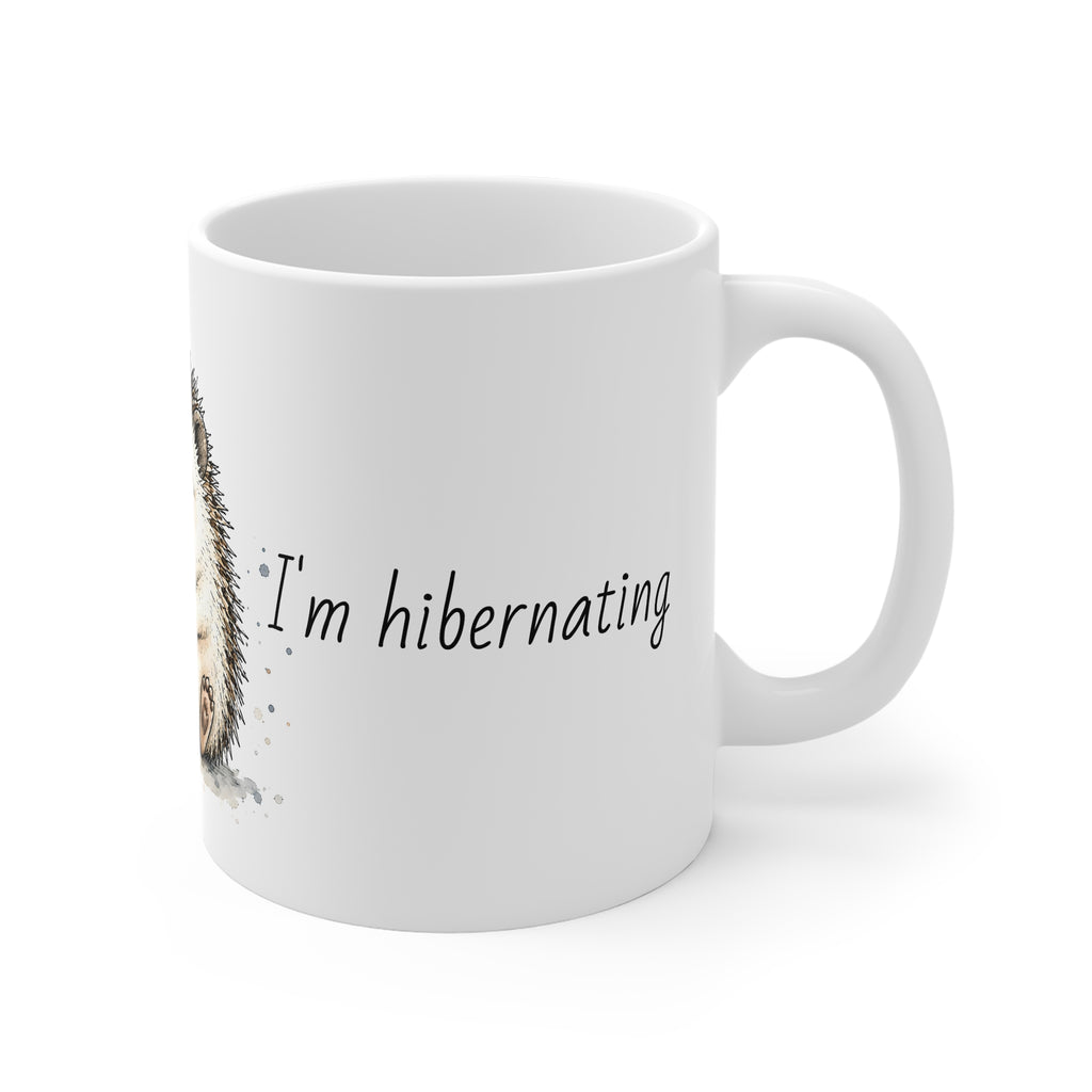Ceramic Mug – Do Not Disturb... I'm Hibernating | Funny Animal Mug | Cosy Gift