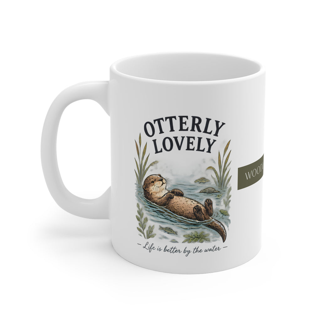 Ceramic Mug - Otterly Lovely - Woodland Collection