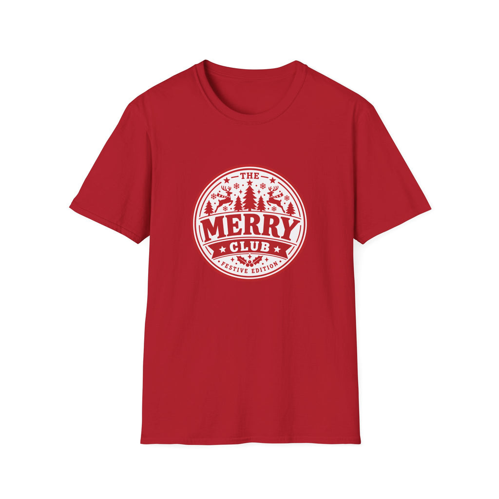 Unisex T-Shirt - The Merry Club - Christmas