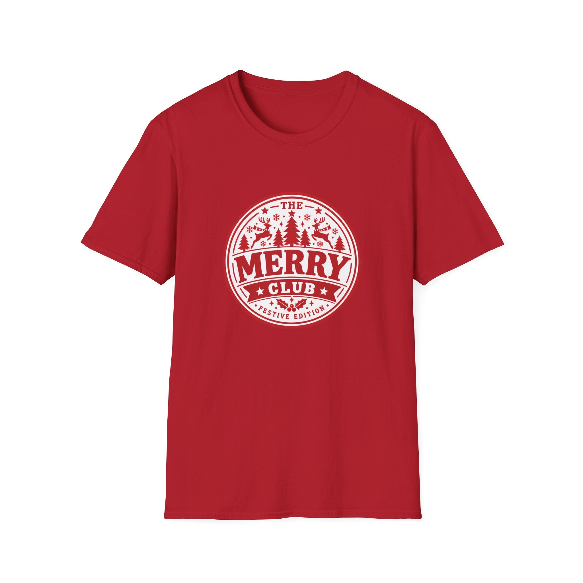 Unisex T-Shirt - The Merry Club - Christmas
