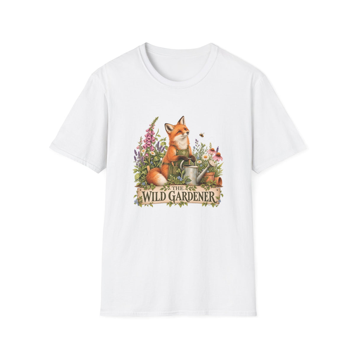 Women's T-Shirt – The Wild Gardener | Fox Gardening T-Shirt
