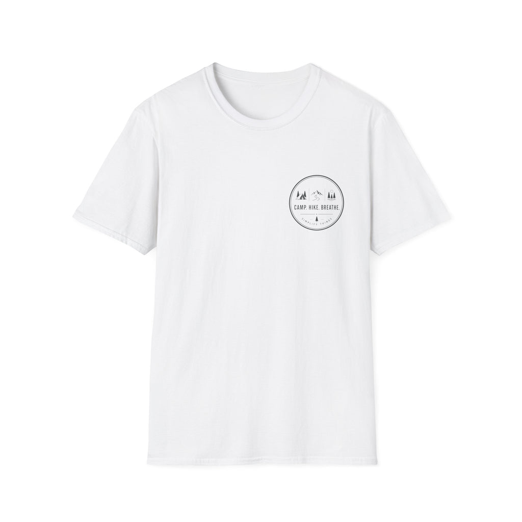 Unisex T-Shirt - Camp. Hike. Breathe.