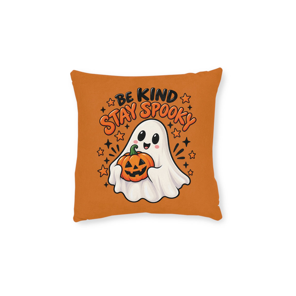 Square Cushion - Be Kind Stay Spooky - Halloween