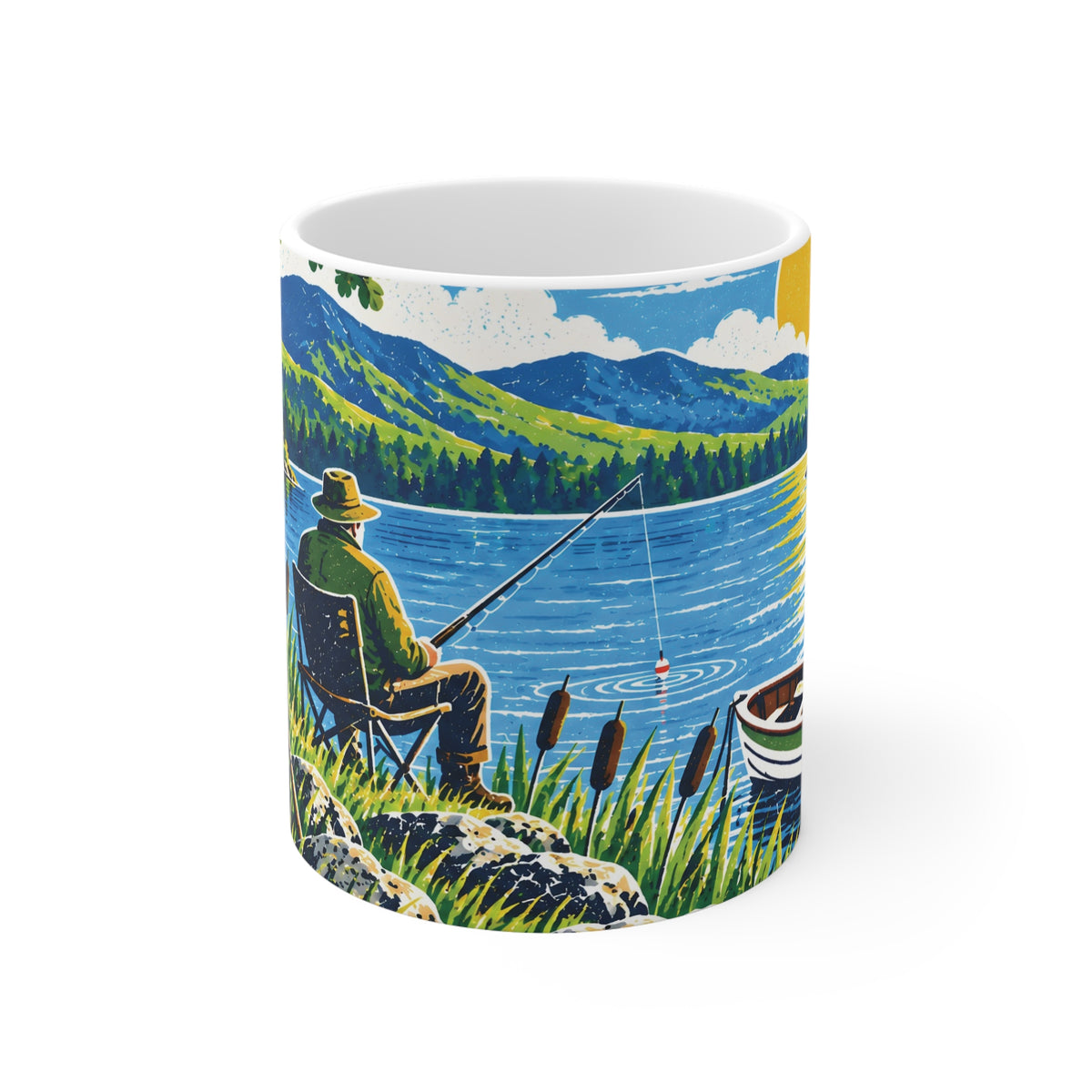 Ceramic Mug - Gone Fishing